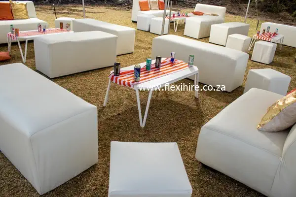 3 seater armless couch for hire
