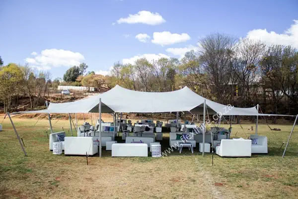 100-seater tent and lounge package tent hire
