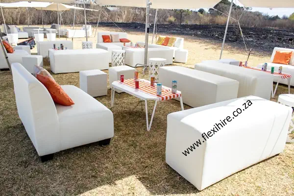 40 seater tent and lounge furniture package for hire