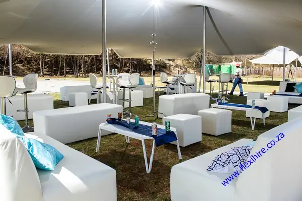 60-seater tent and lounge package tent hire